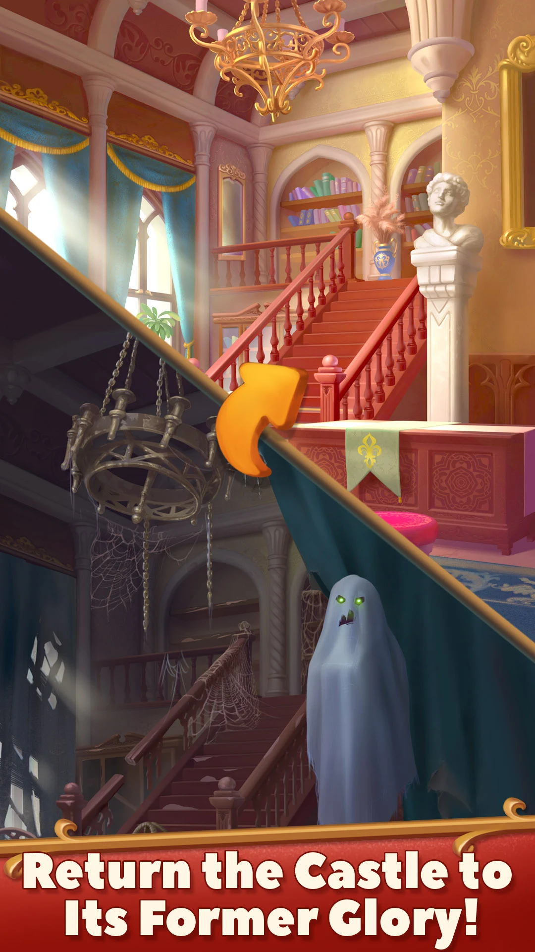 My Castle. Merge & Story screenshot