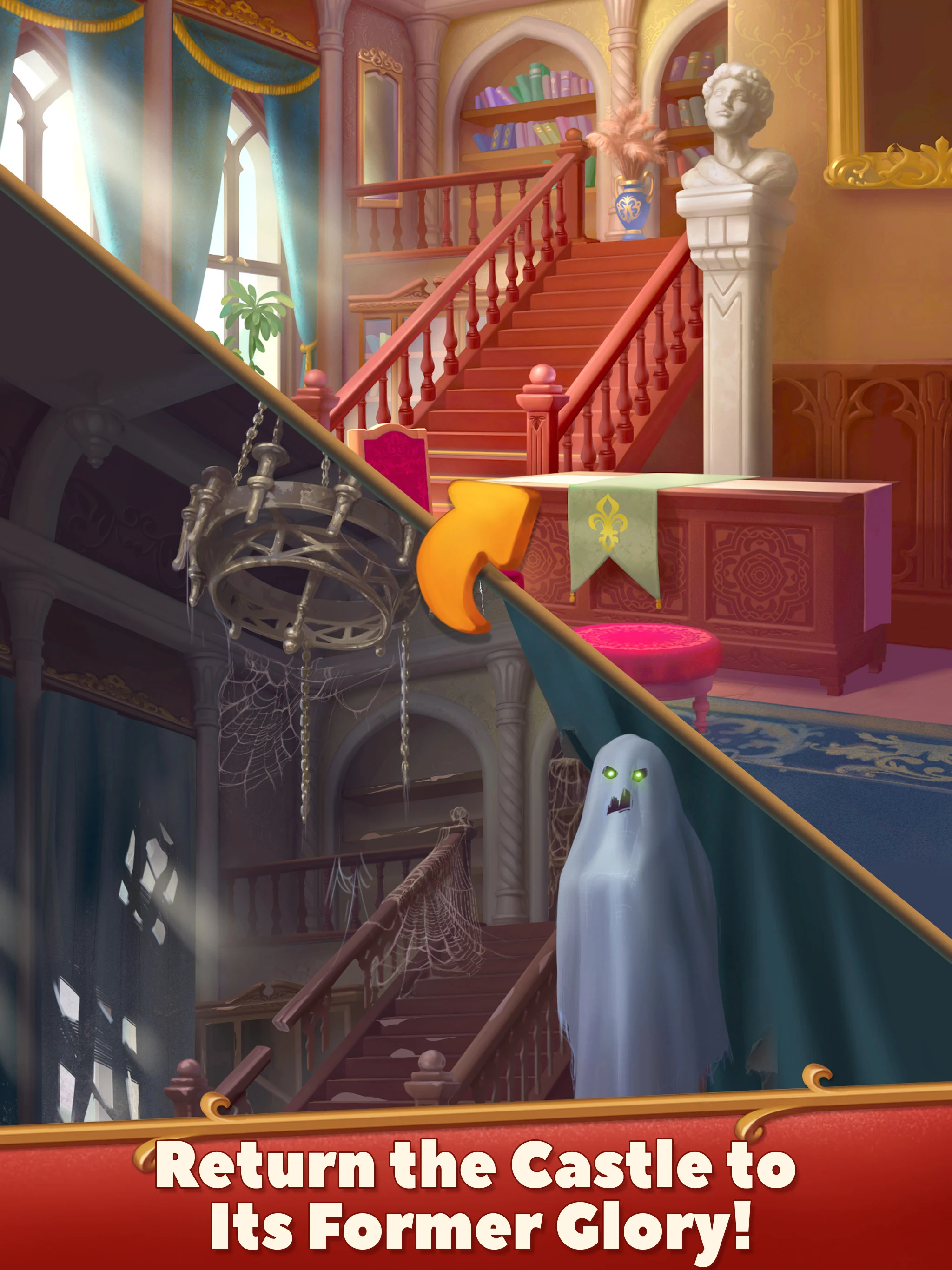 My Castle. Merge & Story screenshot